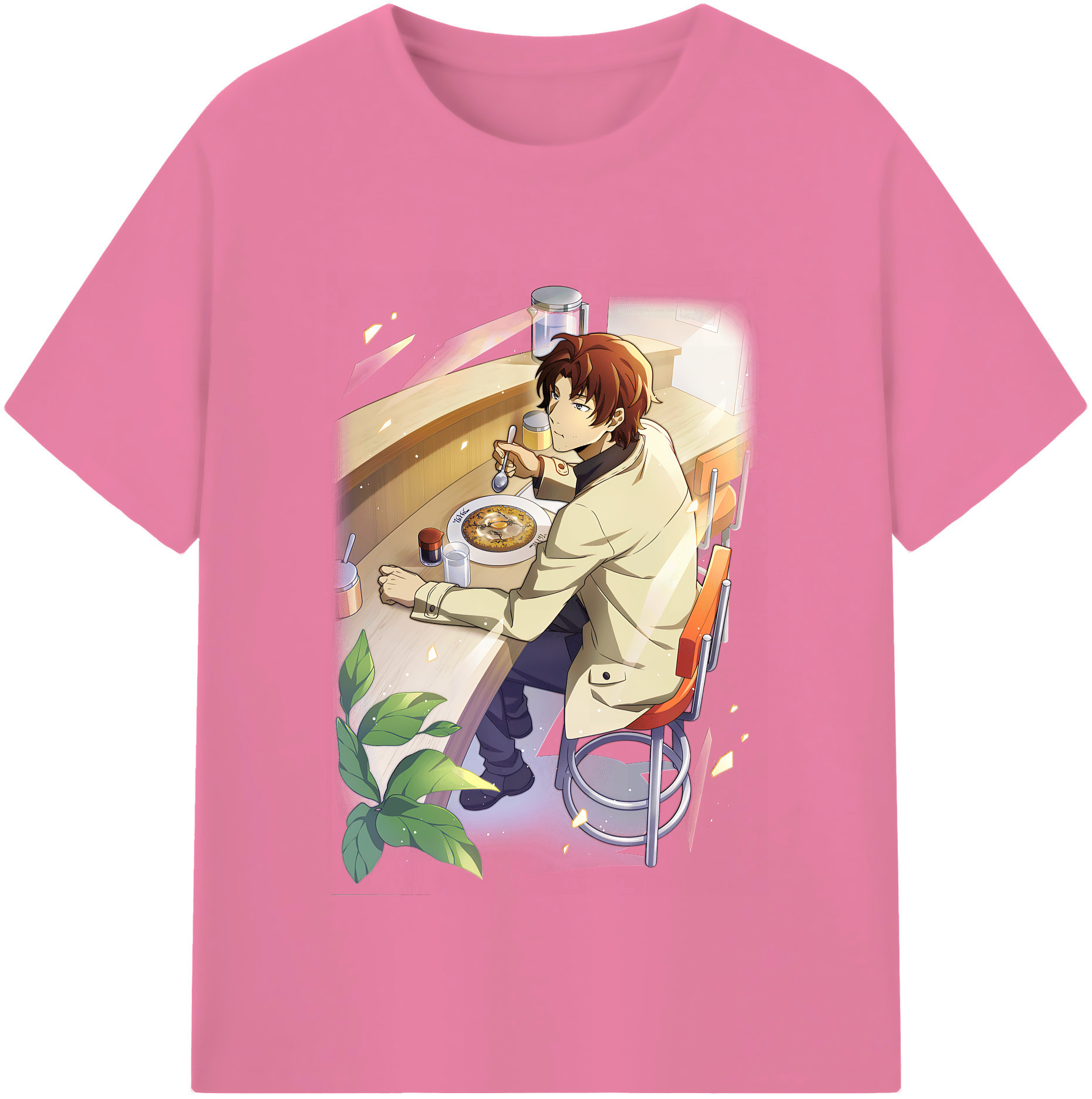 （画像用） 文豪ストレイドッグス Bungo Stray Dogs 綿100％半袖Tシャツ（フロントプリント）